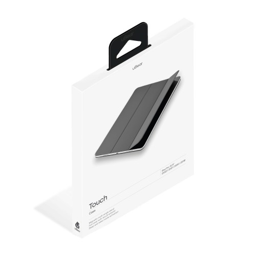Чехол uBear Touch case для iPad Pro 12,9", soft-touch, тёмно-серый