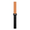Ремешок uBear Mode для Apple Watch M/L (42, 44, 45, 49 мм), силиконовый, чёрный/оранжевый