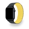 Ремешок uBear Mode для Apple Watch S/M (38, 40, 41 мм), силиконовый, серый/жёлтый
