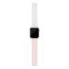 Ремешок uBear Mode для Apple Watch S/M (38, 40, 41 мм), силиконовый, розовый/бежевый