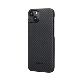 Чехол Pitaka MagEZ Case 4 для iPhone 15 (6.1"), кевлар (арамид), черно-серый