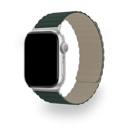 Ремешок uBear Mode для Apple Watch S/M (38, 40, 41 мм), силиконовый, зелёный/серый
