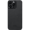 Чехол Pitaka MagEZ Case 4 для iPhone 15 Pro Max (6.7"), кевлар (арамид), черно-серый
