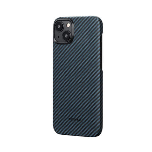 Чехол Pitaka MagEZ Case 4 для iPhone 15 Plus (6.7"), кевлар (арамид), черно-синий