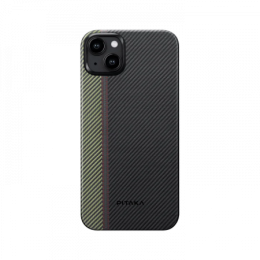 Чехол Pitaka Fusion Weaving MagEZ Case 4 для iPhone 15 Plus (6.7"), кевлар (арамид), Overture