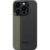 Чехол Pitaka Fusion Weaving MagEZ Case 4 для iPhone 15 Pro Max (6.7"), кевлар (арамид), Overture