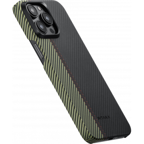 Чехол Pitaka Fusion Weaving MagEZ Case 4 для iPhone 15 Pro Max (6.7"), кевлар (арамид), Overture