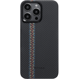 Чехол Pitaka Fusion Weaving MagEZ Case 4 для iPhone 15 Pro Max (6.7"), кевлар (арамид), Rhapsody