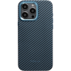Противоударный чехол Pitaka MagEZ Pro 4 для iPhone 15 Pro (6.1"), кевлар (арамид), синий