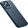 Противоударный чехол Pitaka MagEZ Pro 4 для iPhone 15 Pro (6.1"), кевлар (арамид), синий
