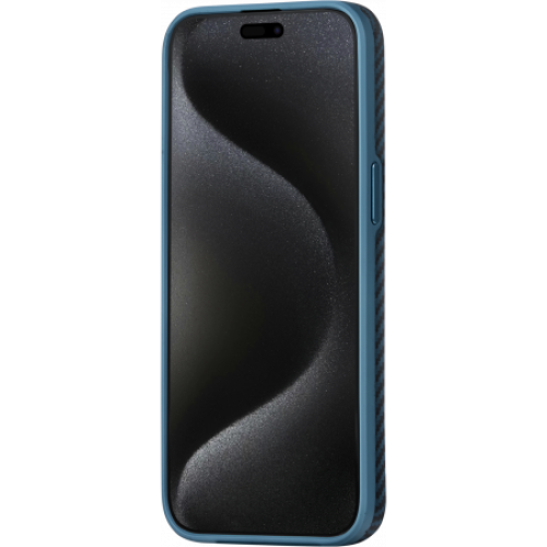Противоударный чехол Pitaka MagEZ Pro 4 для iPhone 15 Pro (6.1"), кевлар (арамид), синий