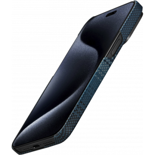 Чехол Pitaka Fusion Weaving MagEZ 5 для iPhone 15 Pro Max, Moonrise