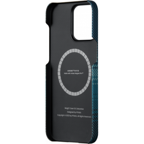 Чехол Pitaka Fusion Weaving MagEZ 5 для iPhone 15 Pro Max, Moonrise