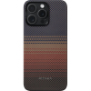 Чехол Pitaka Fusion Weaving MagEZ 5 для iPhone 15 Pro Max, Sunset