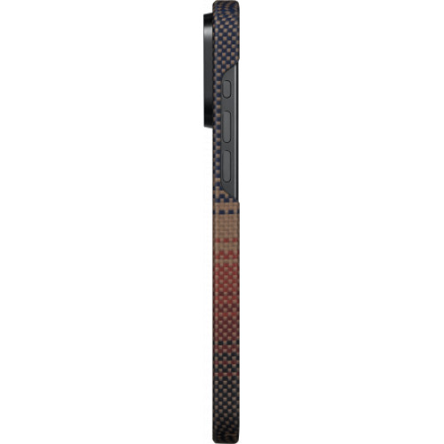 Чехол Pitaka Fusion Weaving MagEZ 5 для iPhone 15 Pro Max, Sunset