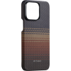 Чехол Pitaka Fusion Weaving MagEZ 5 для iPhone 15 Pro Max, Sunset