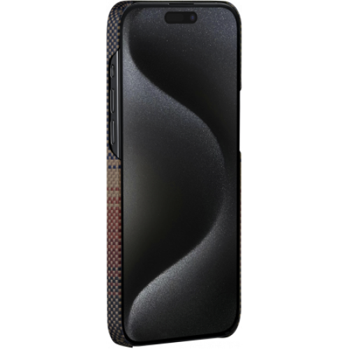 Чехол Pitaka Fusion Weaving MagEZ 5 для iPhone 15 Pro Max, Sunset