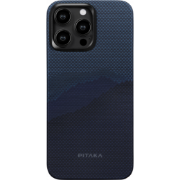 Чехол Pitaka StarPeak MagEZ 4 для iPhone 15 Pro Max (6.7"), кевлар (арамид), Over The Horizon