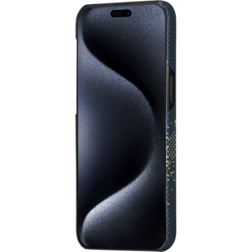 Чехол Pitaka StarPeak MagEZ 4 для iPhone 15 Pro Max (6.7"), кевлар (арамид), Over The Horizon