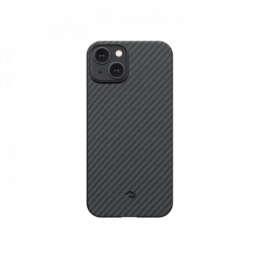 Чехол Pitaka MagEZ Case 3 для iPhone 14 (6.1"), кевлар (арамид), черно-серый