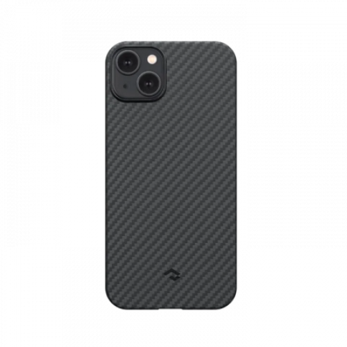 Чехол Pitaka MagEZ Case 3 для iPhone 14 Plus (6.7"), кевлар (арамид), черно-серый