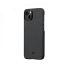 Чехол Pitaka MagEZ Case 3 для iPhone 14 Plus (6.7"), кевлар (арамид), черно-серый