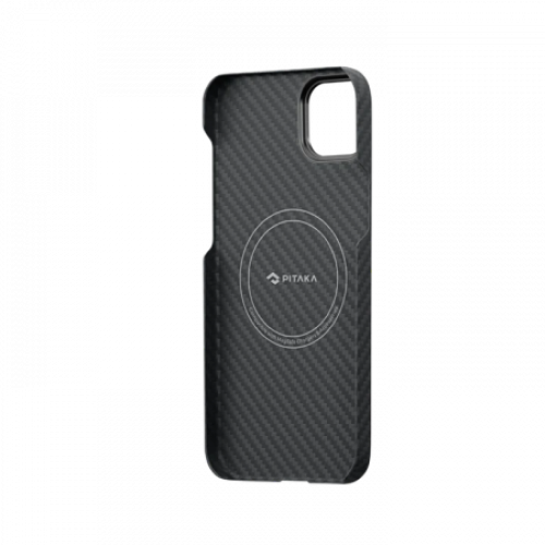 Чехол Pitaka MagEZ Case 3 для iPhone 14 Plus (6.7"), кевлар (арамид), черно-серый