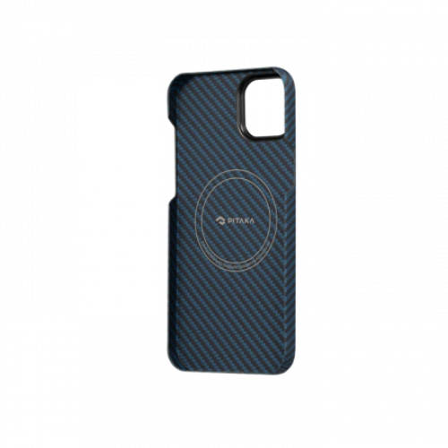 Чехол Pitaka MagEZ Case 3 для iPhone 14 (6.1"), кевлар (арамид), черно-синий