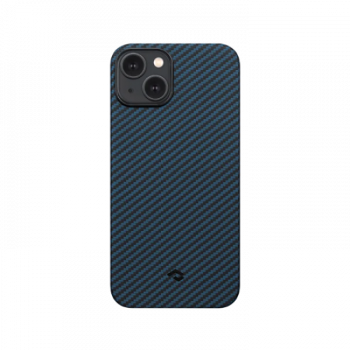 Чехол Pitaka MagEZ Case 3 для iPhone 14 Plus (6.7"), кевлар (арамид), черно-синий