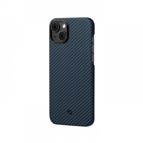 Чехол Pitaka MagEZ Case 3 для iPhone 14 Plus (6.7"), кевлар (арамид), черно-синий