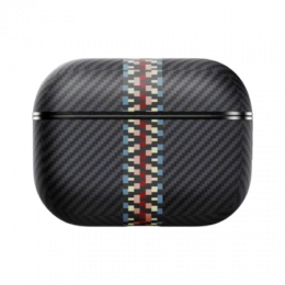 Чехол Fusion Weaving Pitaka MagEZ для наушников AirPods Pro 2, Rhapsody