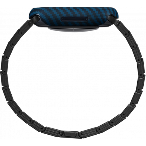 Кевларовый чехол Pitaka для Apple Watch 7/8/9 (45мм), синий