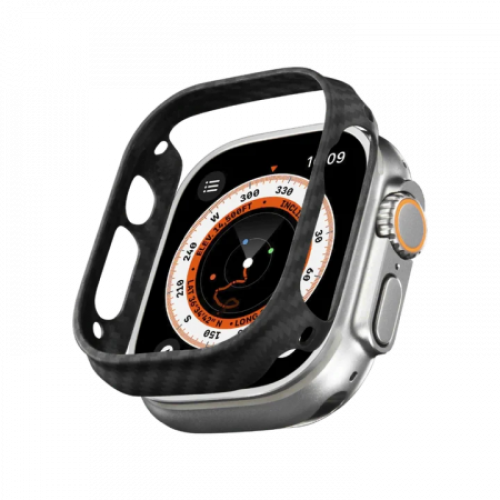 Кевларовый чехол Pitaka для Apple Watch 8/7 (41мм), черный