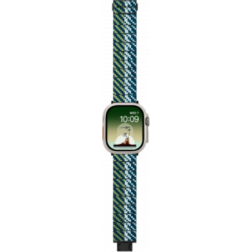 Карбоновый браслет Pitaka для Apple Series 9-1, SE и Ultra 2 / Ultra (38/40/41/42/44/45/49мм), wind