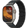 Карбоновый браслет Pitaka для Apple Series 9-1, SE и Ultra 2 / Ultra (38/40/41/42/44/45/49мм), stairs