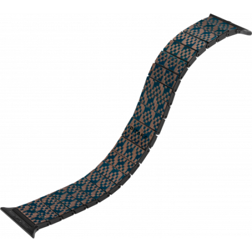Карбоновый браслет Pitaka для Apple Series 9-1, SE и Ultra 2 / Ultra (38/40/41/42/44/45/49мм), stairs