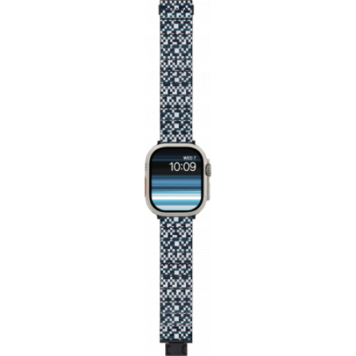 Карбоновый браслет Pitaka для Apple Series 9-1, SE и Ultra 2 / Ultra (38/40/41/42/44/45/49мм), mosaic