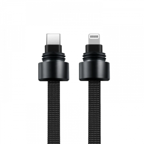Портативный кабель-брелок PitaTag для AirTag, MFi Lightning - USB-C