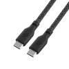Зарядный кабель uBear Trend, USB-C/USB-С, 60Вт, 1,2м, чёрный