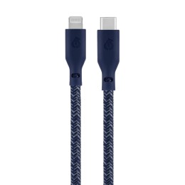 Зарядный кабель uBear Trend, USB-C/Lightning , 60Вт, 1,2м, синий