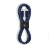 Зарядный кабель uBear Trend, USB-C/Lightning , 60Вт, 1,2м, синий