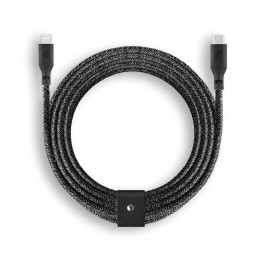 Зарядный кабель uBear Trend, USB-C/Lightning, 60Вт, 2,4м, чёрный