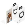 Зарядный кабель uBear Trend, USB-C/Lightning, 60Вт, 2,4м, чёрный