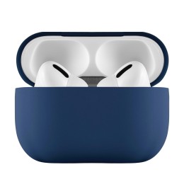 Защитный чехол uBear Airpods Pro 2 Touch Pro Silicone Case, 1,5 мм усиленный, тёмно-синий