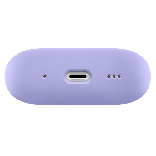 Защитный чехол AirPods Pro 2 Touch Pro Silicone Case, 1,5 мм усиленный, фиолетовый