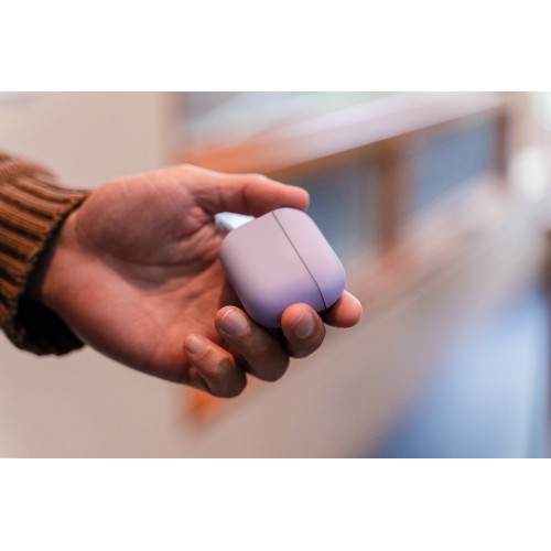 Защитный чехол AirPods Pro 2 Touch Pro Silicone Case, 1,5 мм усиленный, фиолетовый