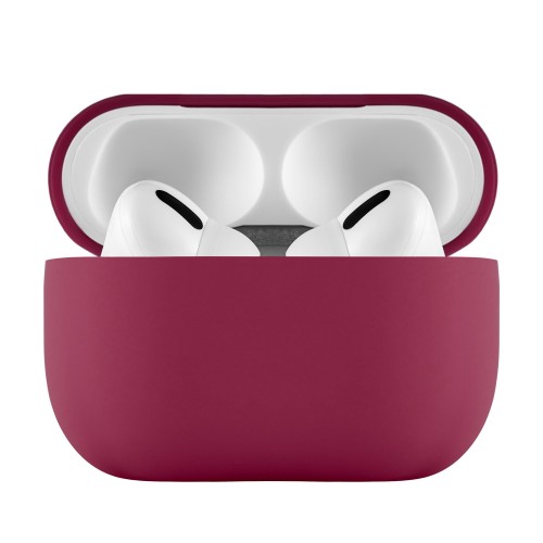 Защитный чехол AirPods Pro 2 Touch Pro Silicone Case, 1,5 мм усиленный, тёмно-фиолетовый