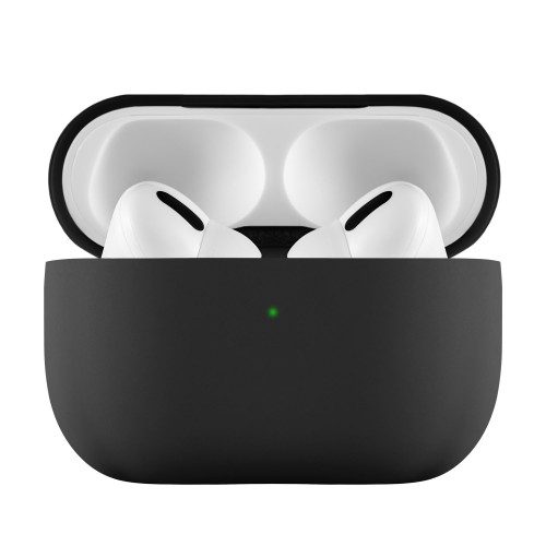 Защитный чехол AirPods Pro Touch Pro Silicone Case, 1,5 мм усиленный, чёрный