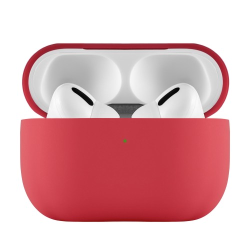 Защитный чехол Airpods Pro Touch Pro Silicone Case, 1,5 мм усиленный, красный