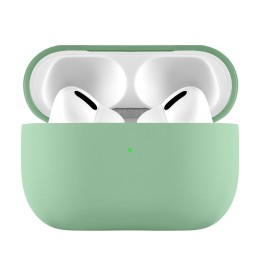 Защитный чехол Airpods Pro Touch Pro Silicone Case, 1,5 мм усиленный, ментол